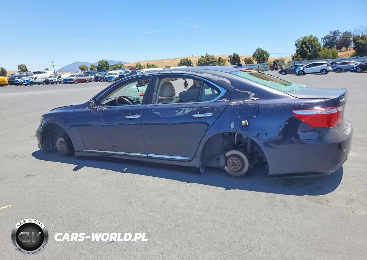 2007 Lexus Ls 460 VIN:JTHBL46F975015692 - 2