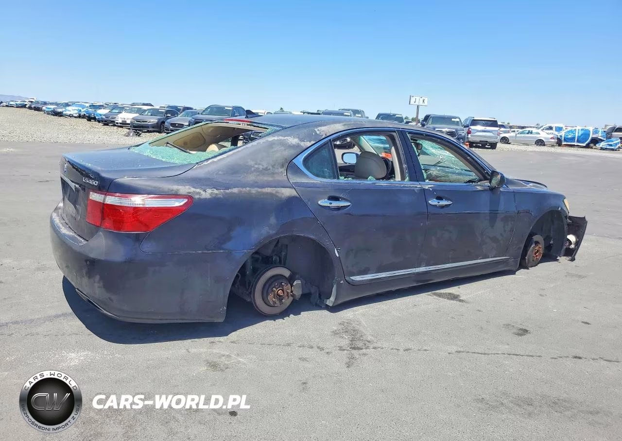 2007 Lexus Ls 460 VIN:JTHBL46F975015692 - 3