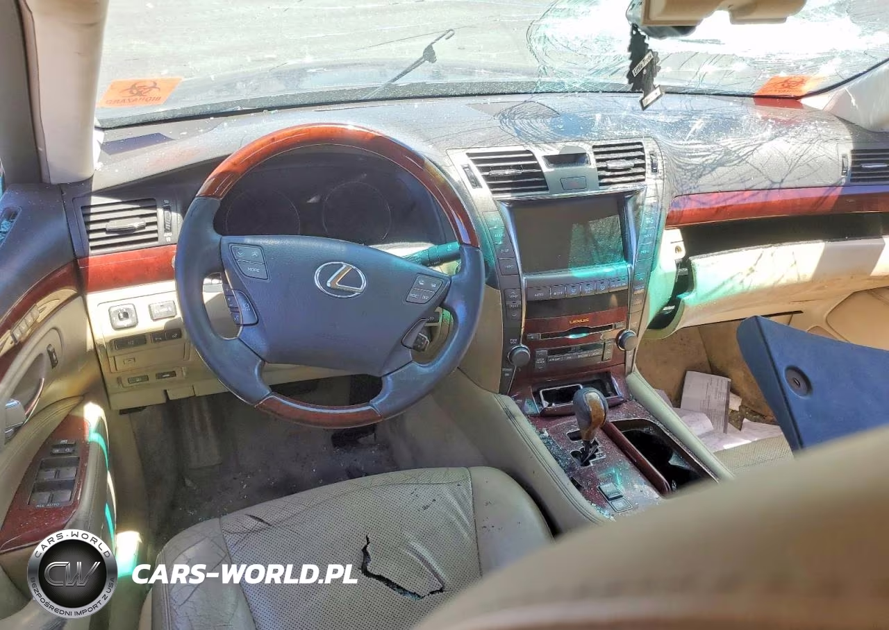 2007 Lexus Ls 460 VIN:JTHBL46F975015692 - 8