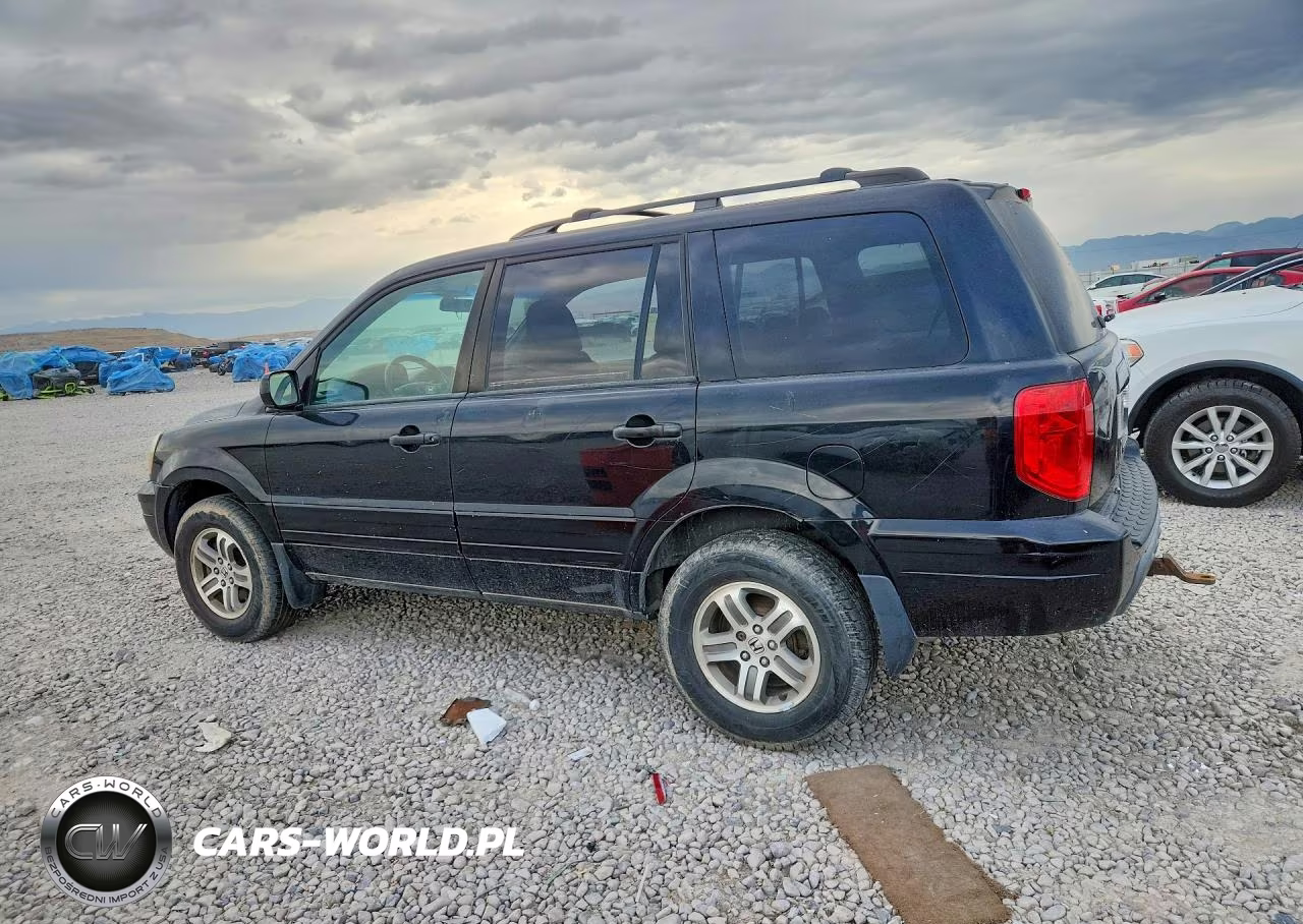 2003 Honda Pilot Exl VIN:2HKYF18603H533764 - 2