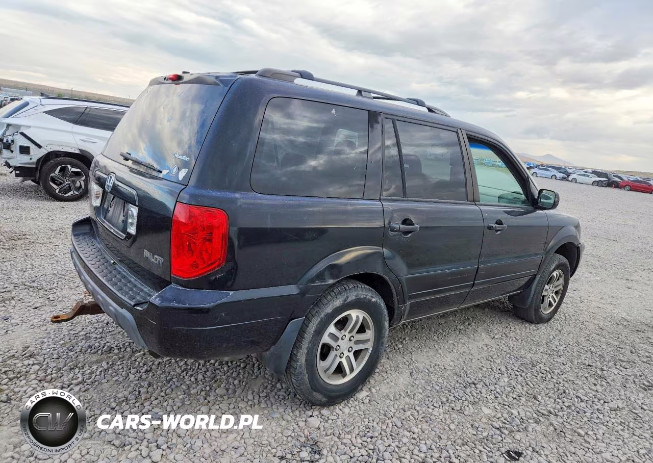 2003 Honda Pilot Exl VIN:2HKYF18603H533764 - 3
