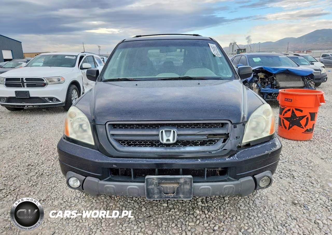 2003 Honda Pilot Exl VIN:2HKYF18603H533764 - 5