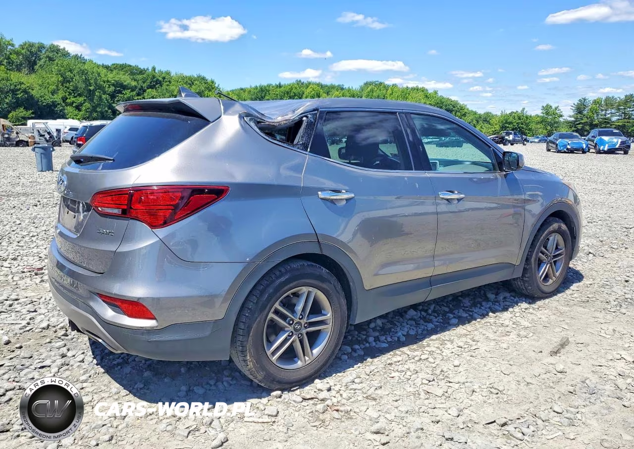 2017 Hyundai Santa Fe Sport 2.4L VIN:5NMZT3LB2HH037480 - 3