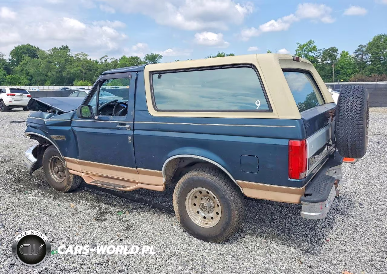 1995 Ford Bronco U100 VIN:1FMEU15N6SLA76775 - 2