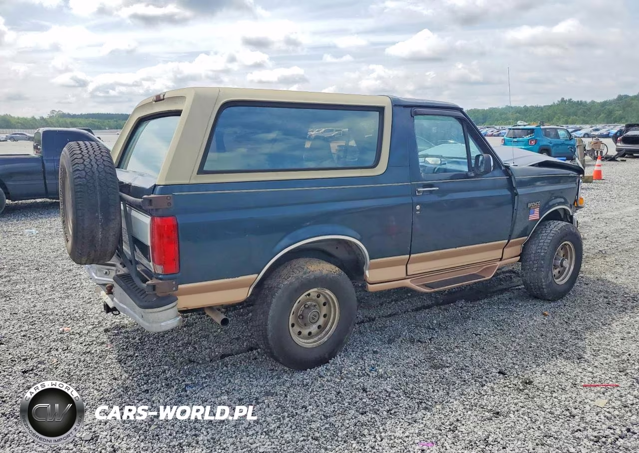 1995 Ford Bronco U100 VIN:1FMEU15N6SLA76775 - 3