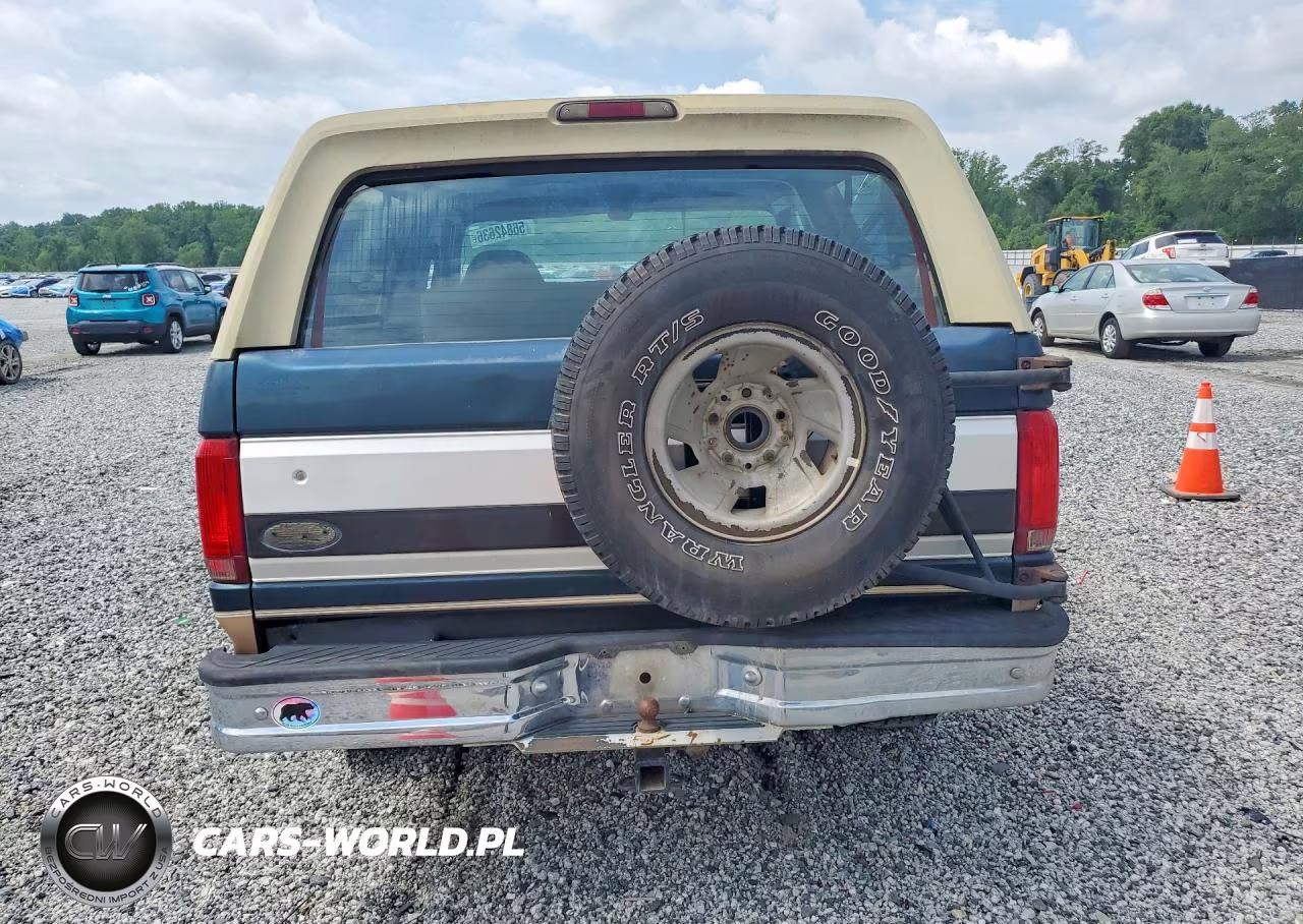 1995 Ford Bronco U100 VIN:1FMEU15N6SLA76775 - 6