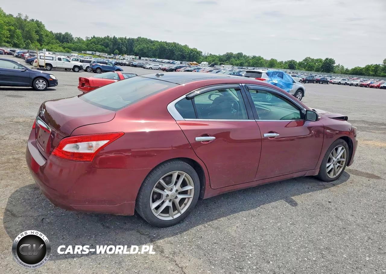 2009 Nissan Maxima 3.5 S VIN:1N4AA51E19C825166 - 3
