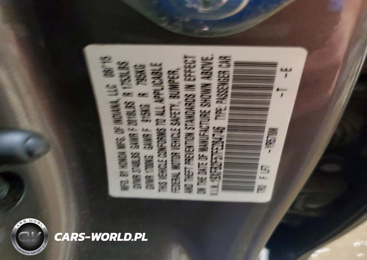 2015 Honda Civic Lx VIN:19XFB2F57FE284746 - 12