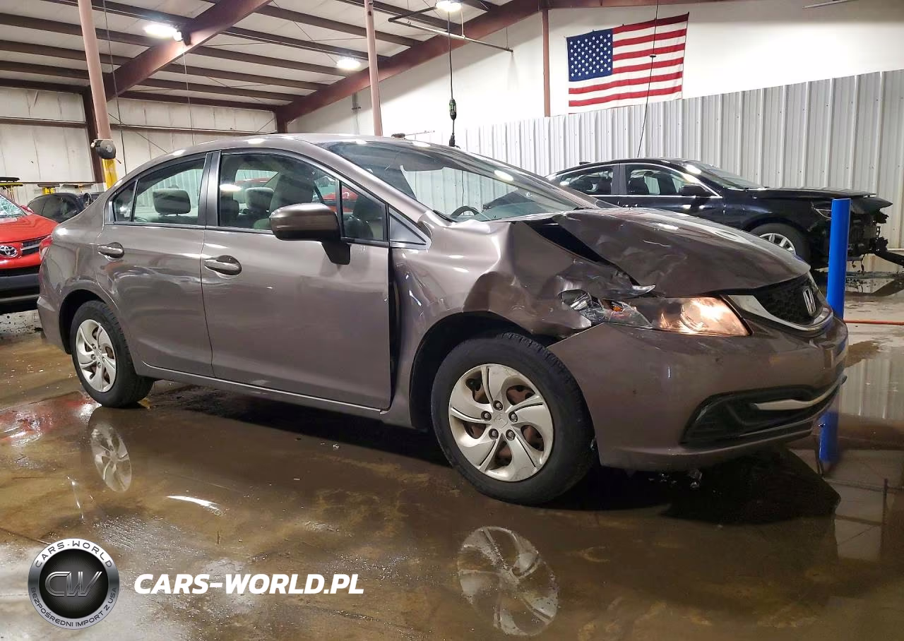 2015 Honda Civic Lx VIN:19XFB2F57FE284746 - 4