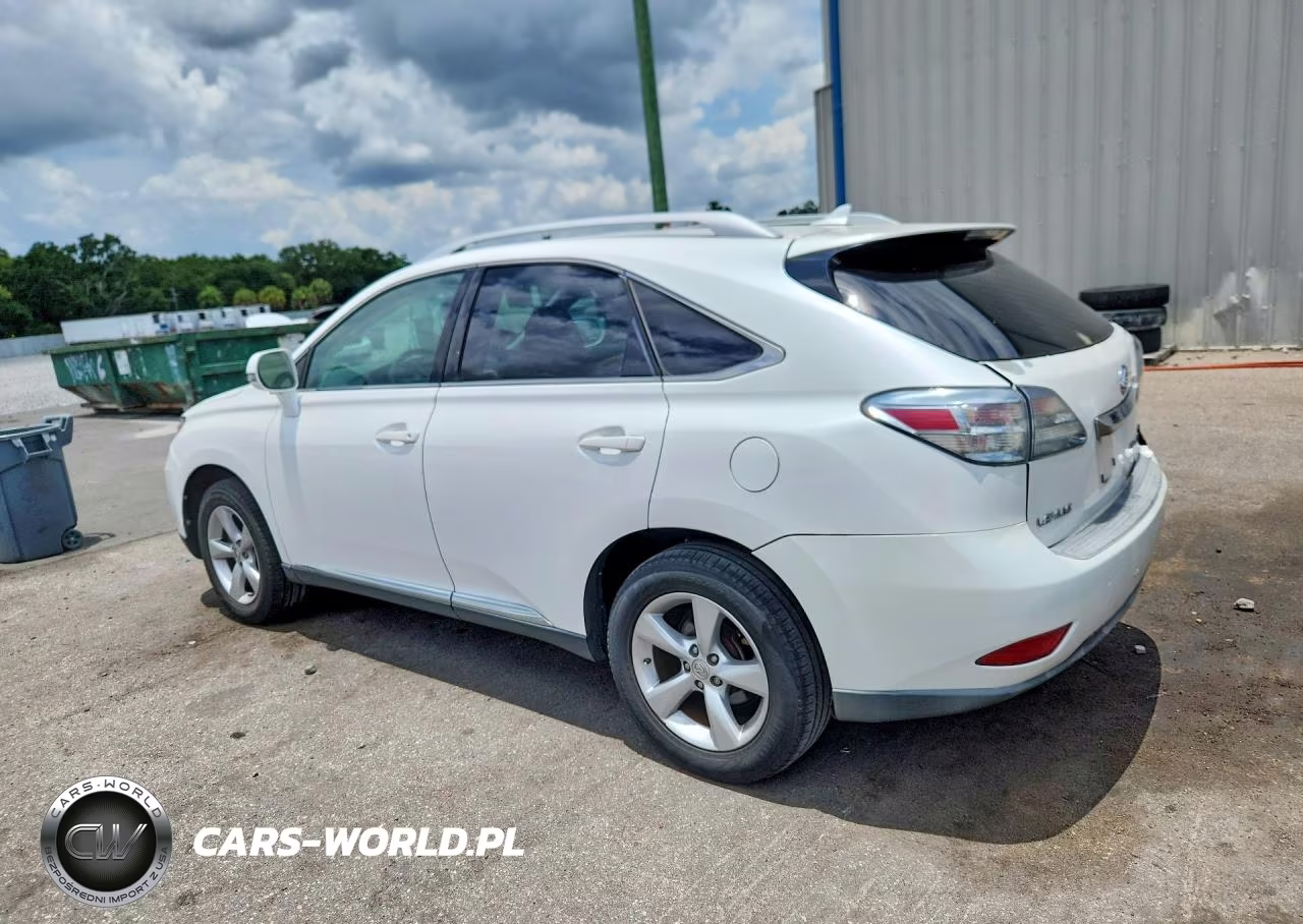 2010 Lexus Rx 350 VIN:2T2ZK1BA0AC007529 - 2