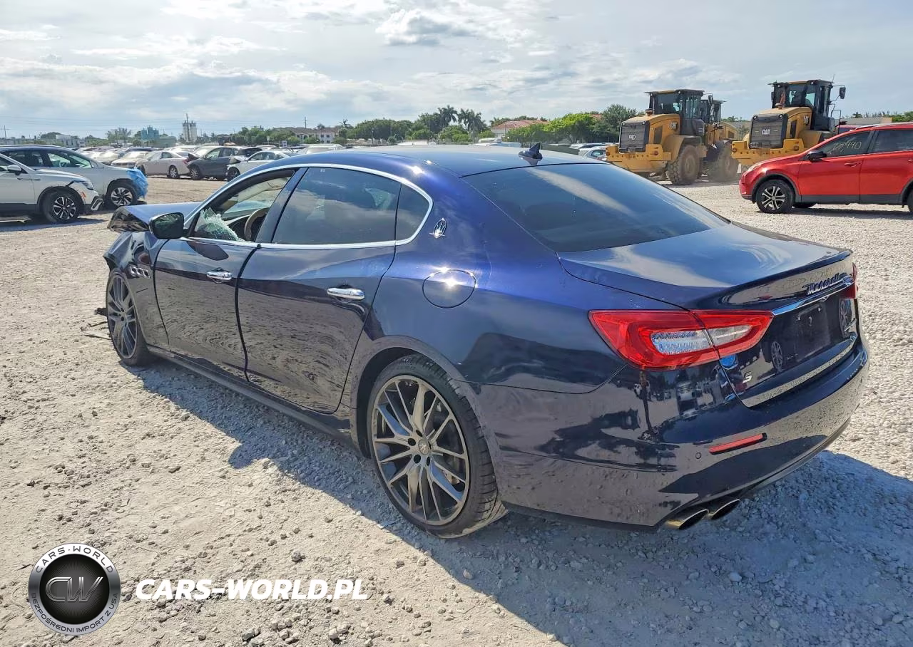 2017 Maserati Quattroporte S VIN:ZAM56RPA2H1199156 - 2