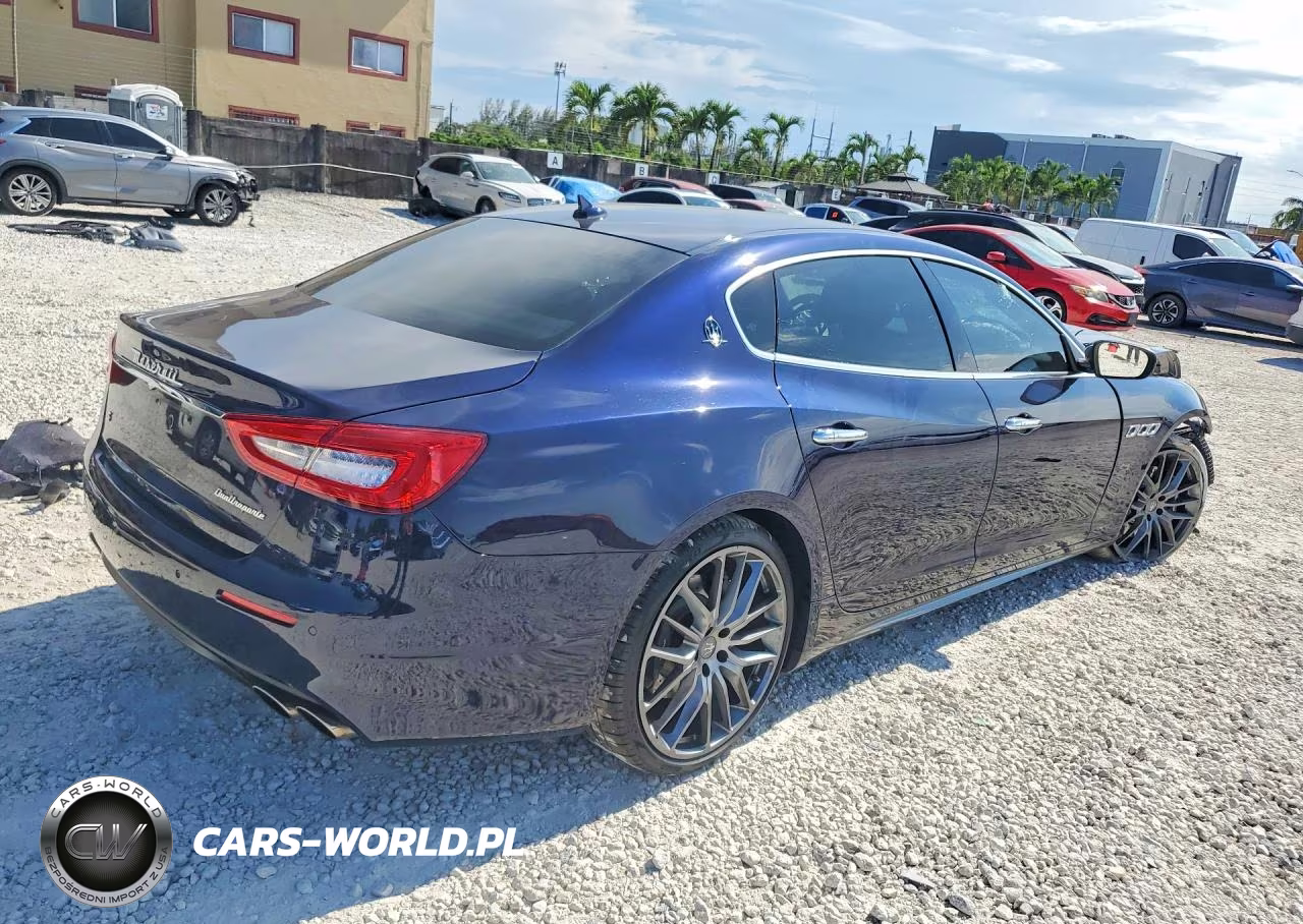 2017 Maserati Quattroporte S VIN:ZAM56RPA2H1199156 - 3