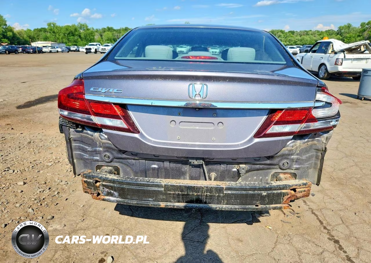 2014 Honda Civic Ex VIN:19XFB2F82EE218565 - 6
