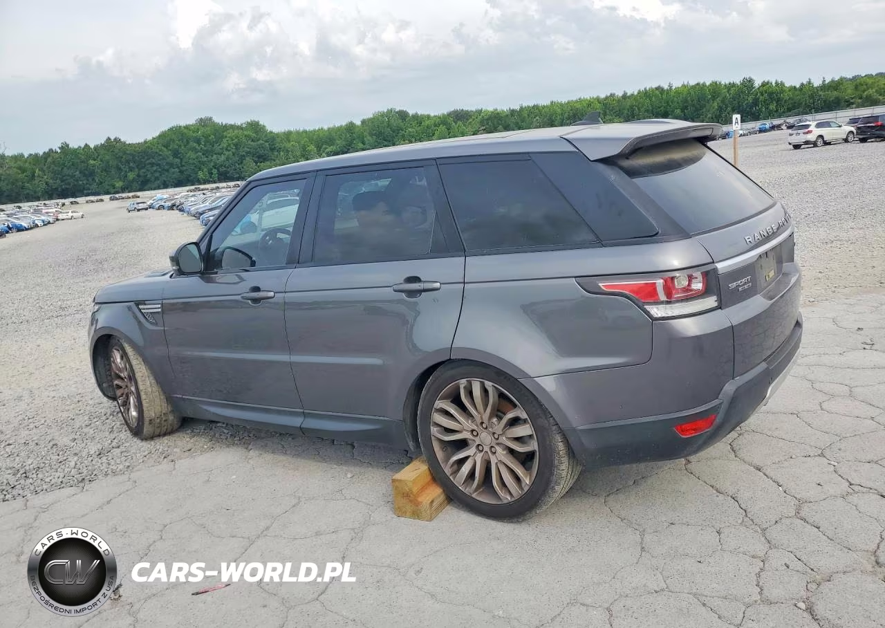 2016 Land Rover Range Rover Sport Hse VIN:SALWR2KFXGA662632 - 2
