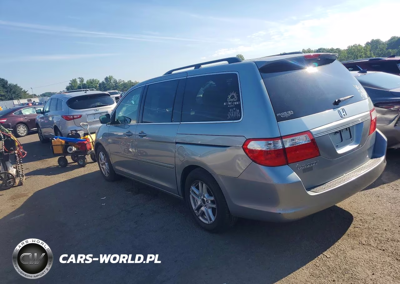 2007 Honda Odyssey Ex VIN:5FNRL38487B037266 - 2