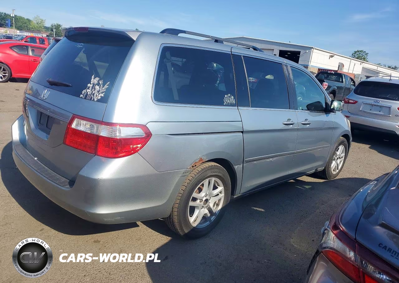 2007 Honda Odyssey Ex VIN:5FNRL38487B037266 - 3