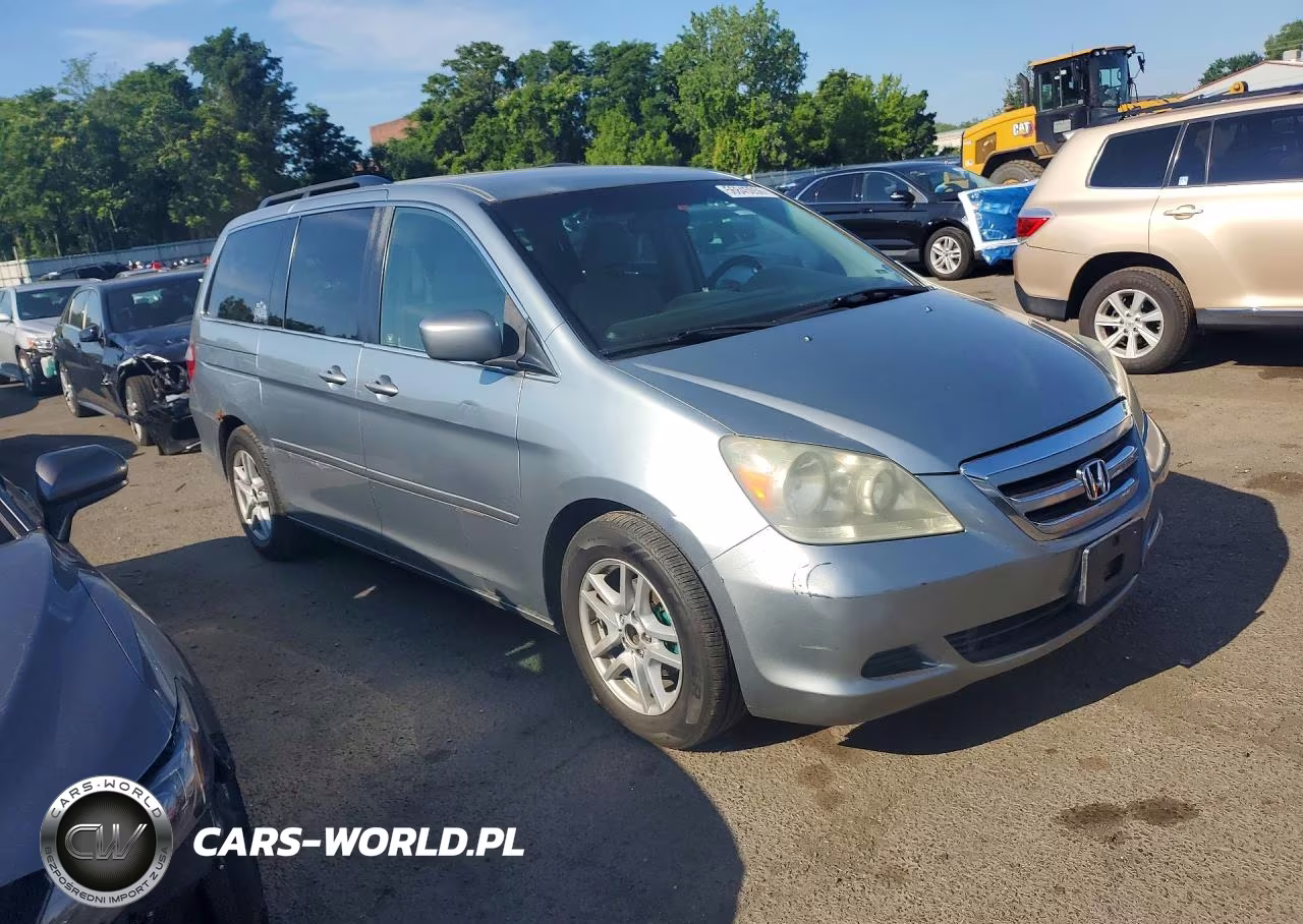 2007 Honda Odyssey Ex VIN:5FNRL38487B037266 - 4