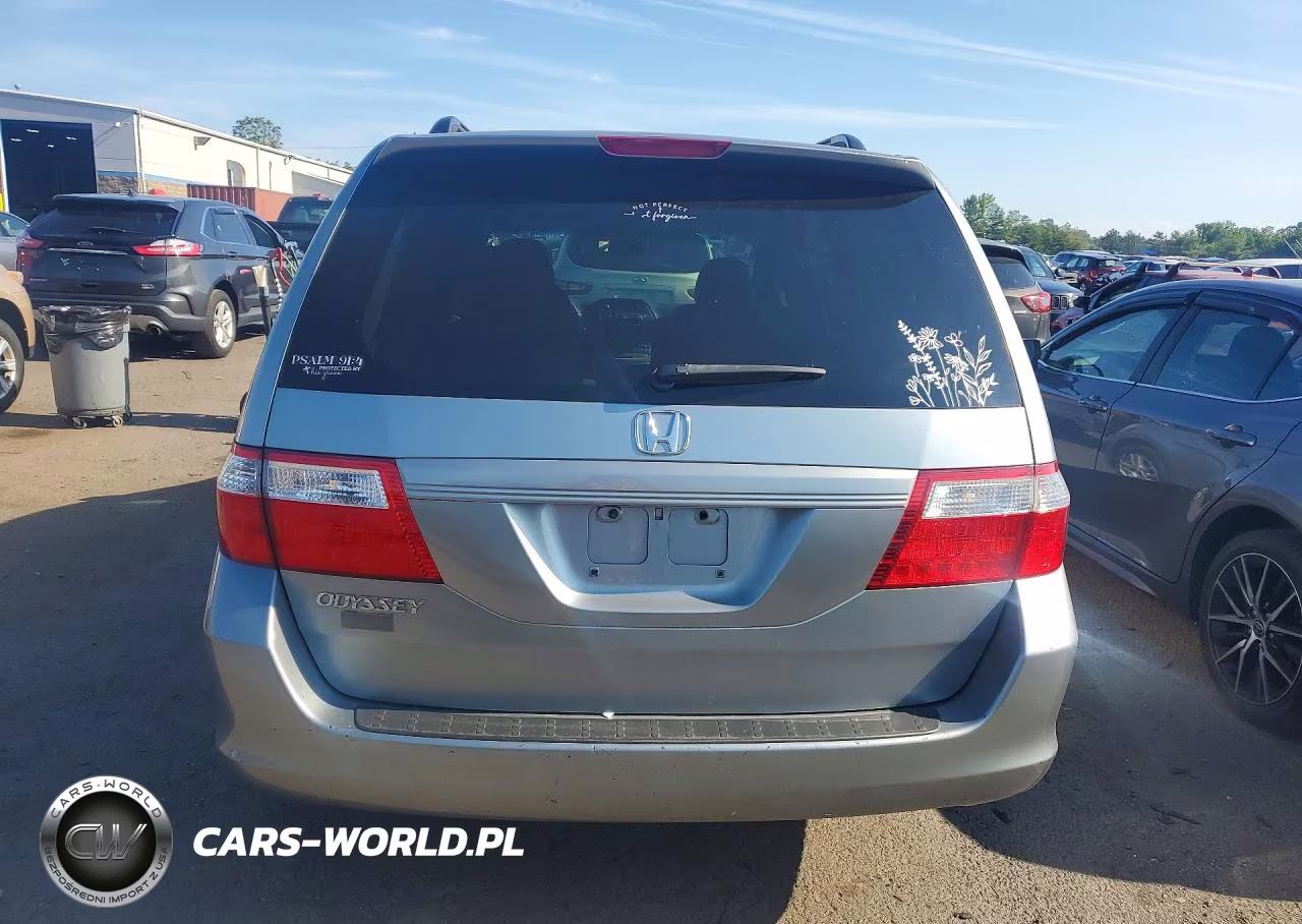 2007 Honda Odyssey Ex VIN:5FNRL38487B037266 - 6