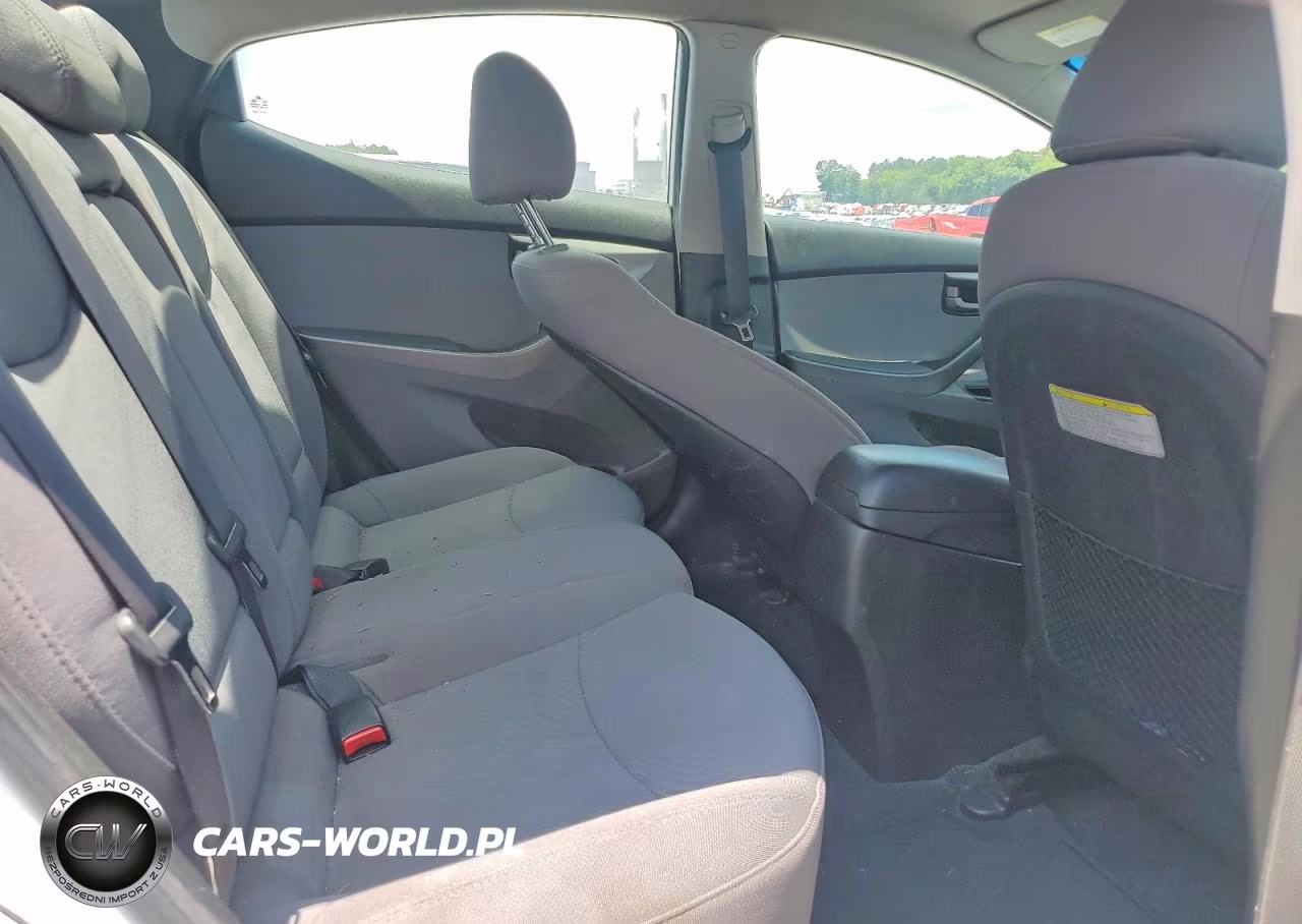 2015 Hyundai Elantra Se VIN:5NPDH4AE7FH588695 - 10