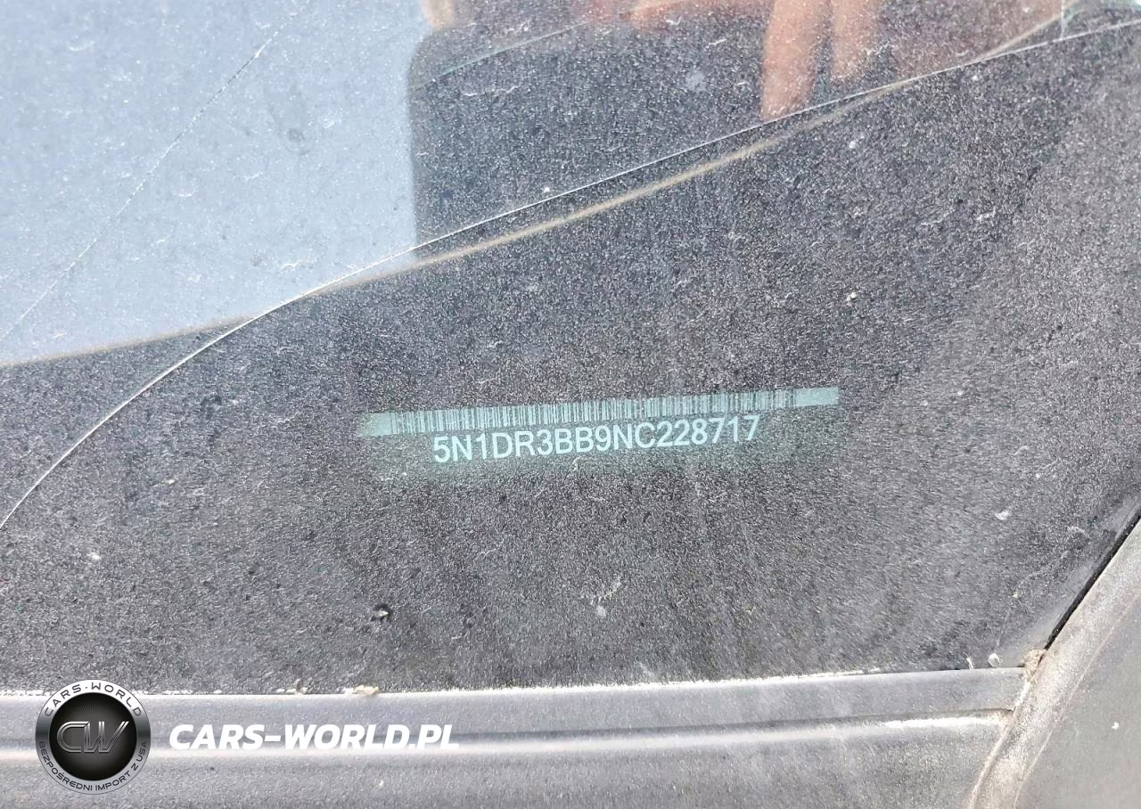 2022 Nissan Pathfinder Sv VIN:5N1DR3BB9NC228717 - 13