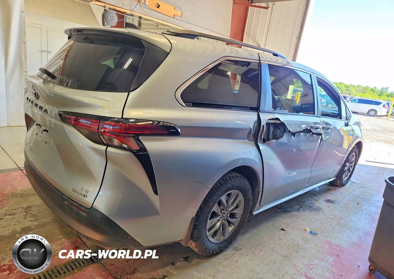 2021 Toyota Sienna Le VIN:5TDKRKEC4MS068625 - 3