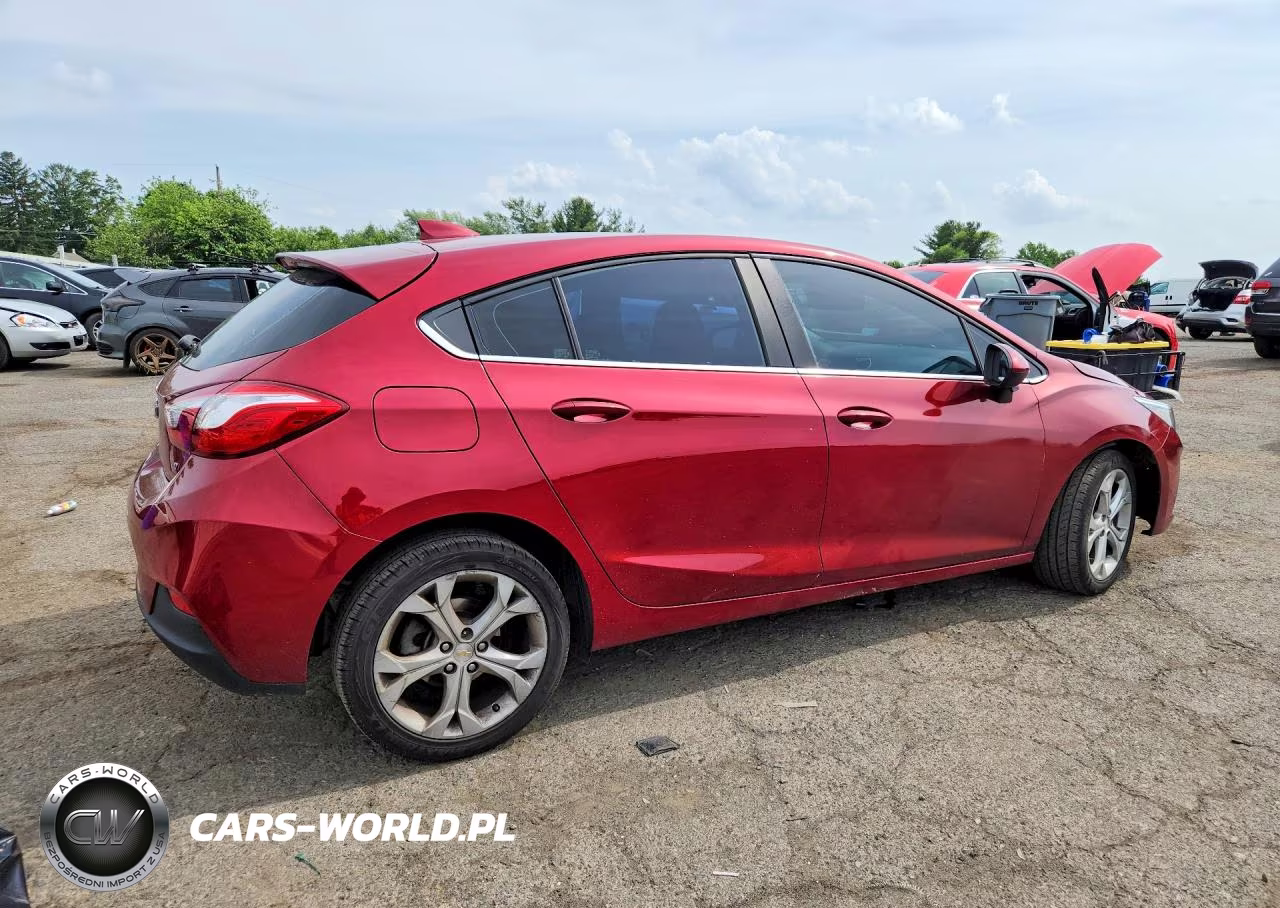 2019 Chevrolet Cruze Lt VIN:3G1BE6SM9KS601490 - 3