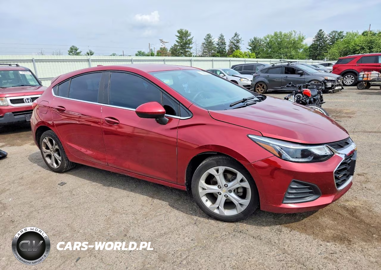 2019 Chevrolet Cruze Lt VIN:3G1BE6SM9KS601490 - 4