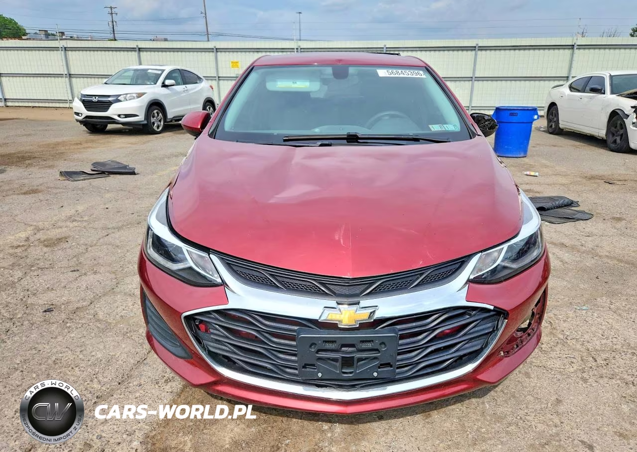 2019 Chevrolet Cruze Lt VIN:3G1BE6SM9KS601490 - 5