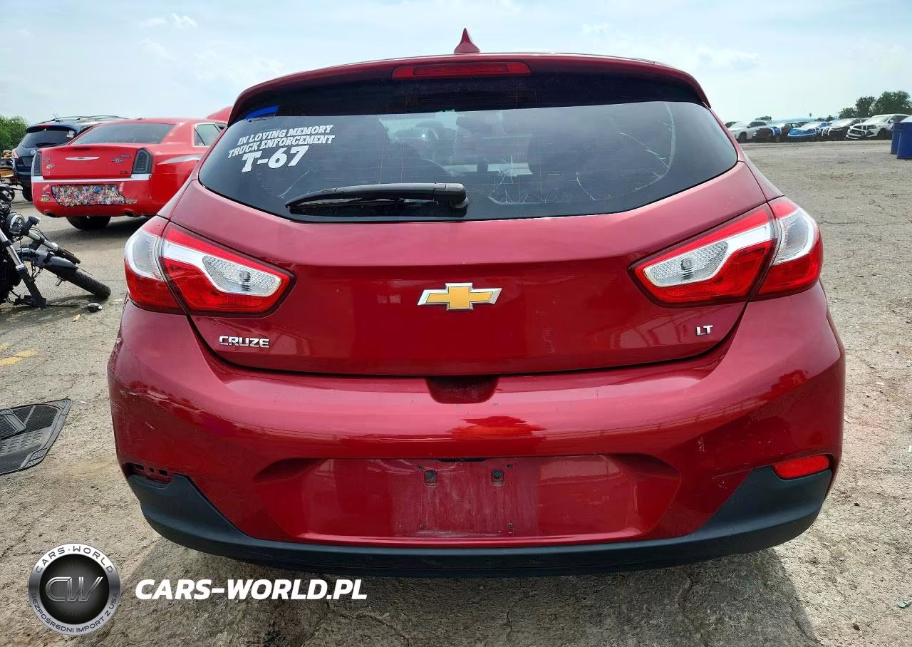 2019 Chevrolet Cruze Lt VIN:3G1BE6SM9KS601490 - 6