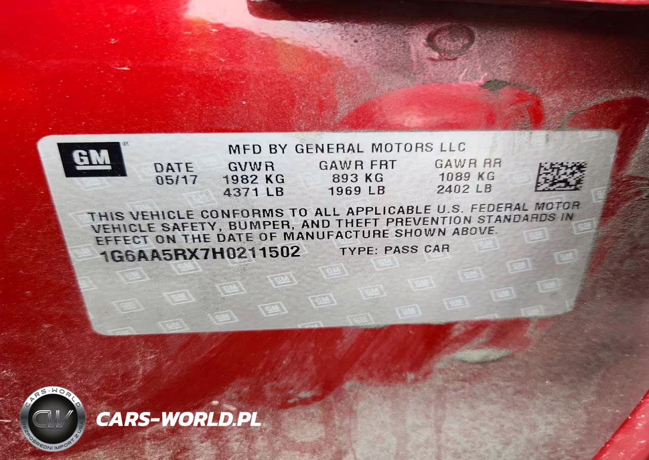 2017 Cadillac Ats VIN:1G6AA5RX7H0211502 - 12