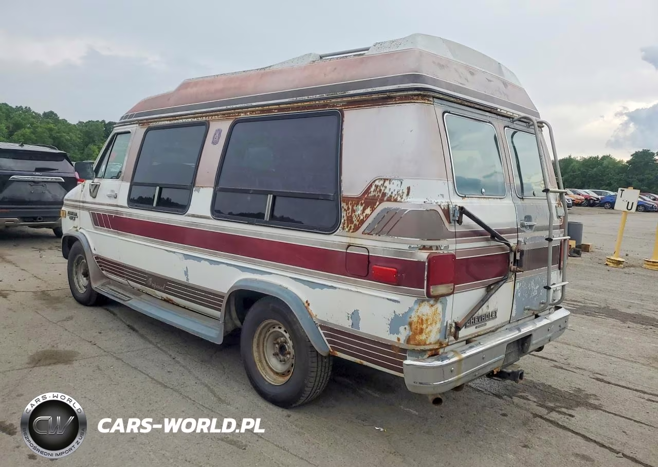 1989 Chevrolet G20 VIN:1GBEG25K4K7188401 - 2