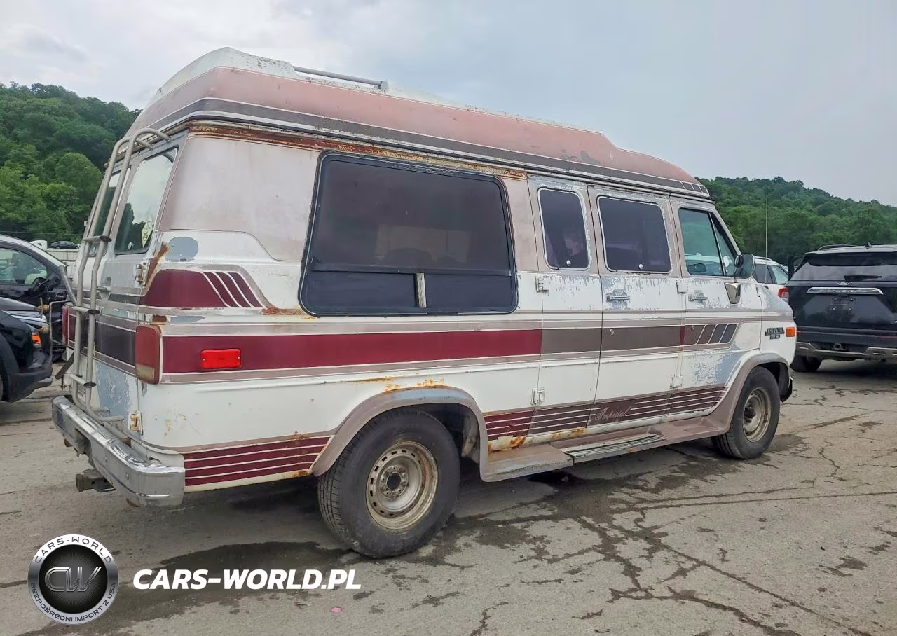 1989 Chevrolet G20 VIN:1GBEG25K4K7188401 - 3