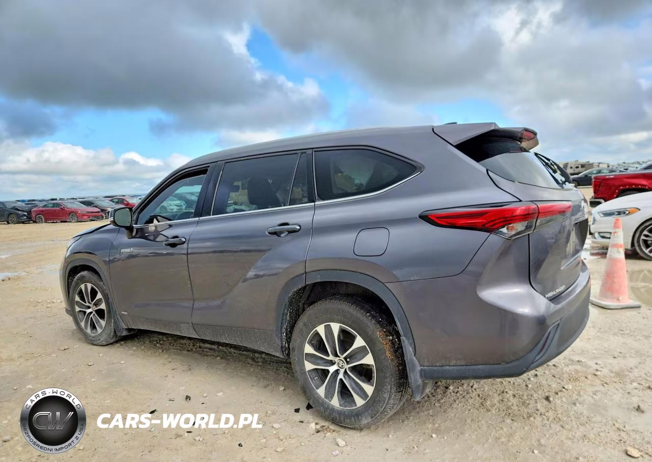 2021 Toyota Highlander Hybrid Xle VIN:5TDGBRCH6MS046708 - 2