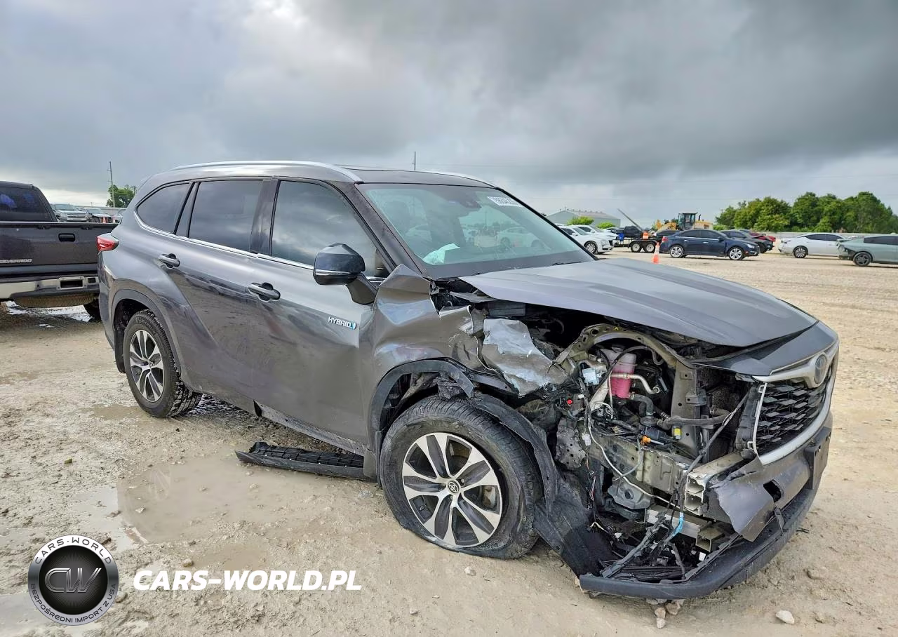 2021 Toyota Highlander Hybrid Xle VIN:5TDGBRCH6MS046708 - 4