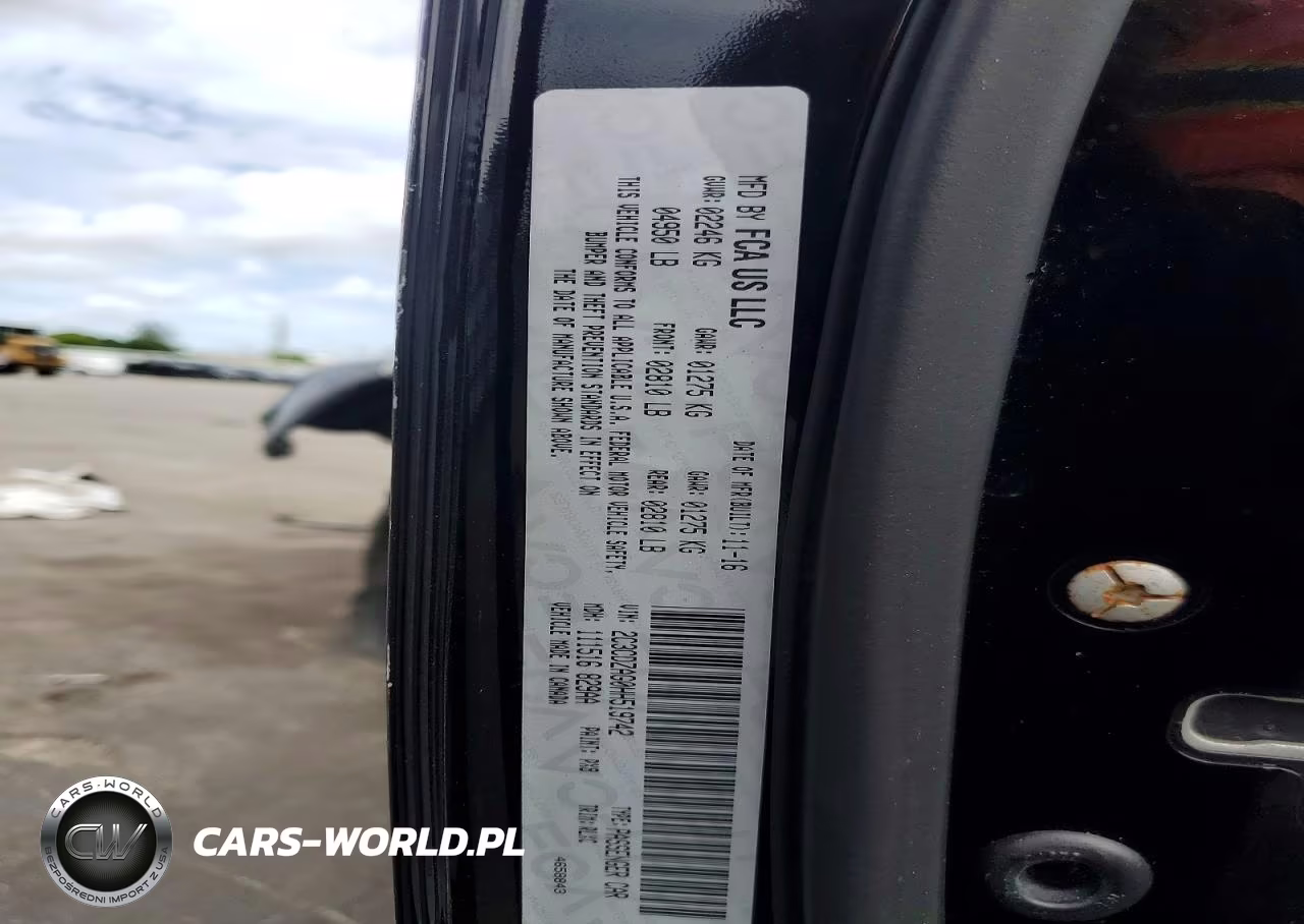 2017 Dodge Challenger Sxt VIN:2C3CDZAG0HH519742 - 12
