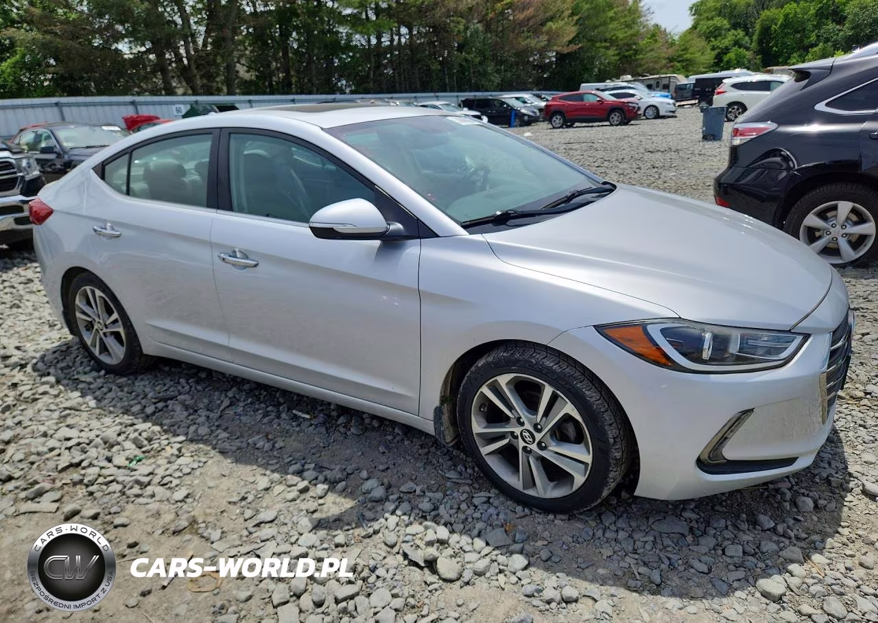 2017 Hyundai Elantra Limited VIN:KMHD84LF3HU290025 - 4