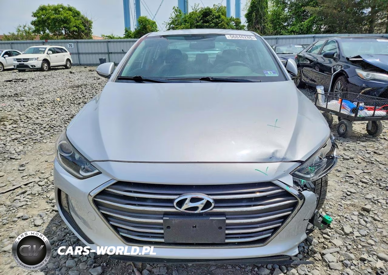 2017 Hyundai Elantra Limited VIN:KMHD84LF3HU290025 - 5