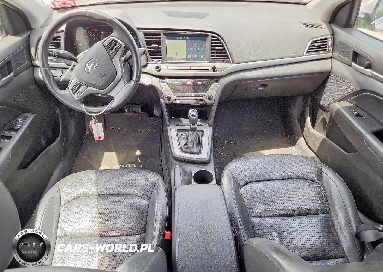 2017 Hyundai Elantra Limited VIN:KMHD84LF3HU290025 - 8