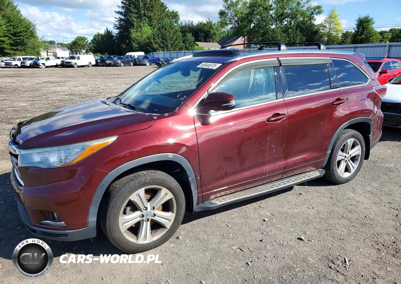 2015 Toyota Highlander Limited – zdjęcie 1 z 13