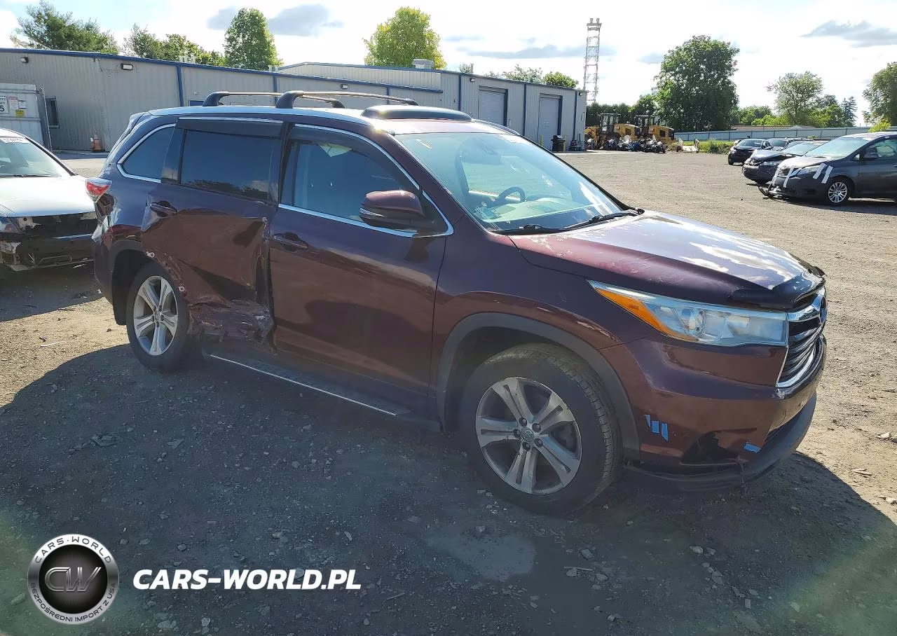 2015 Toyota Highlander Limited VIN:5TDDKRFHXFS201214 - 4