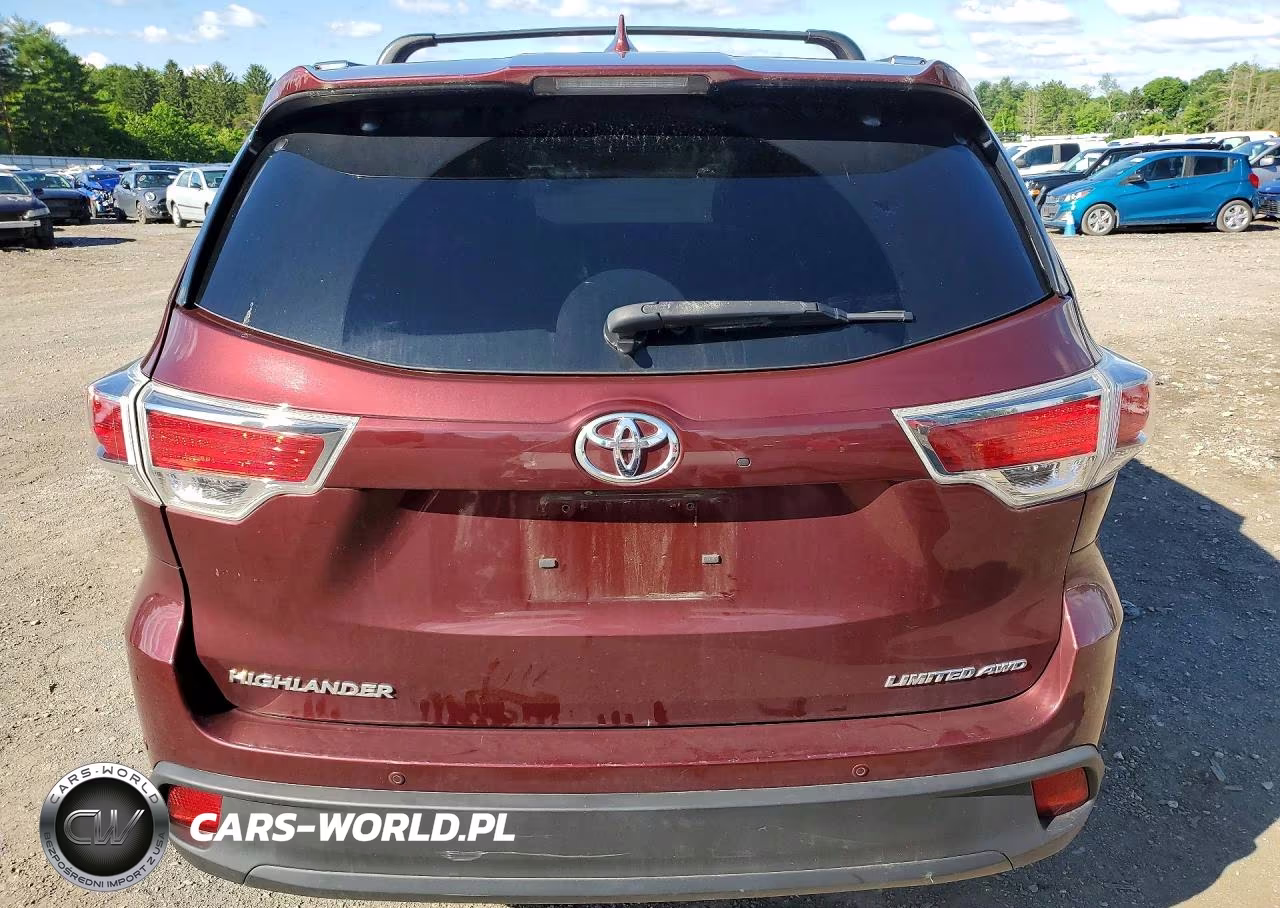 2015 Toyota Highlander Limited VIN:5TDDKRFHXFS201214 - 6