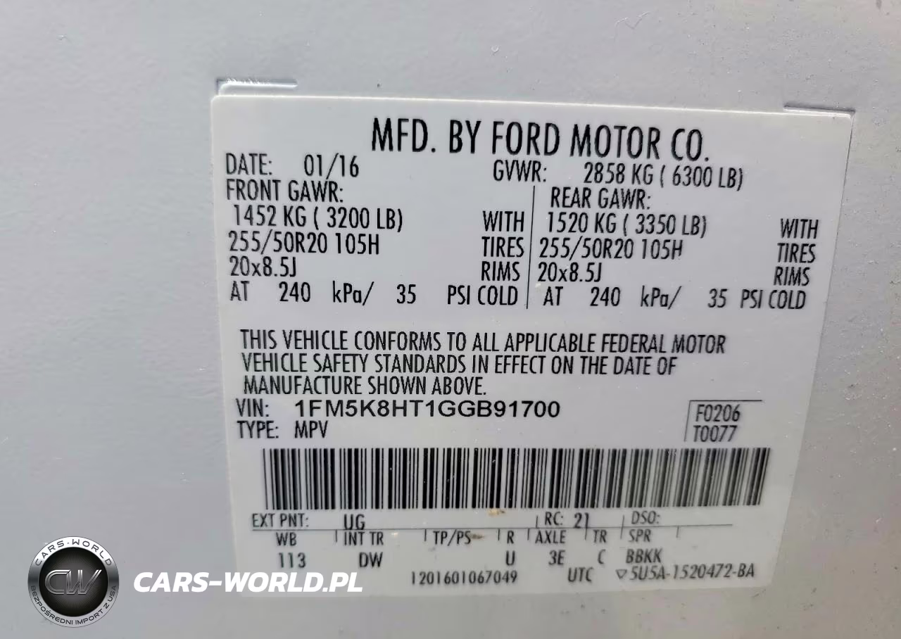 2016 Ford Explorer Platinum VIN:1FM5K8HT1GGB91700 - 13