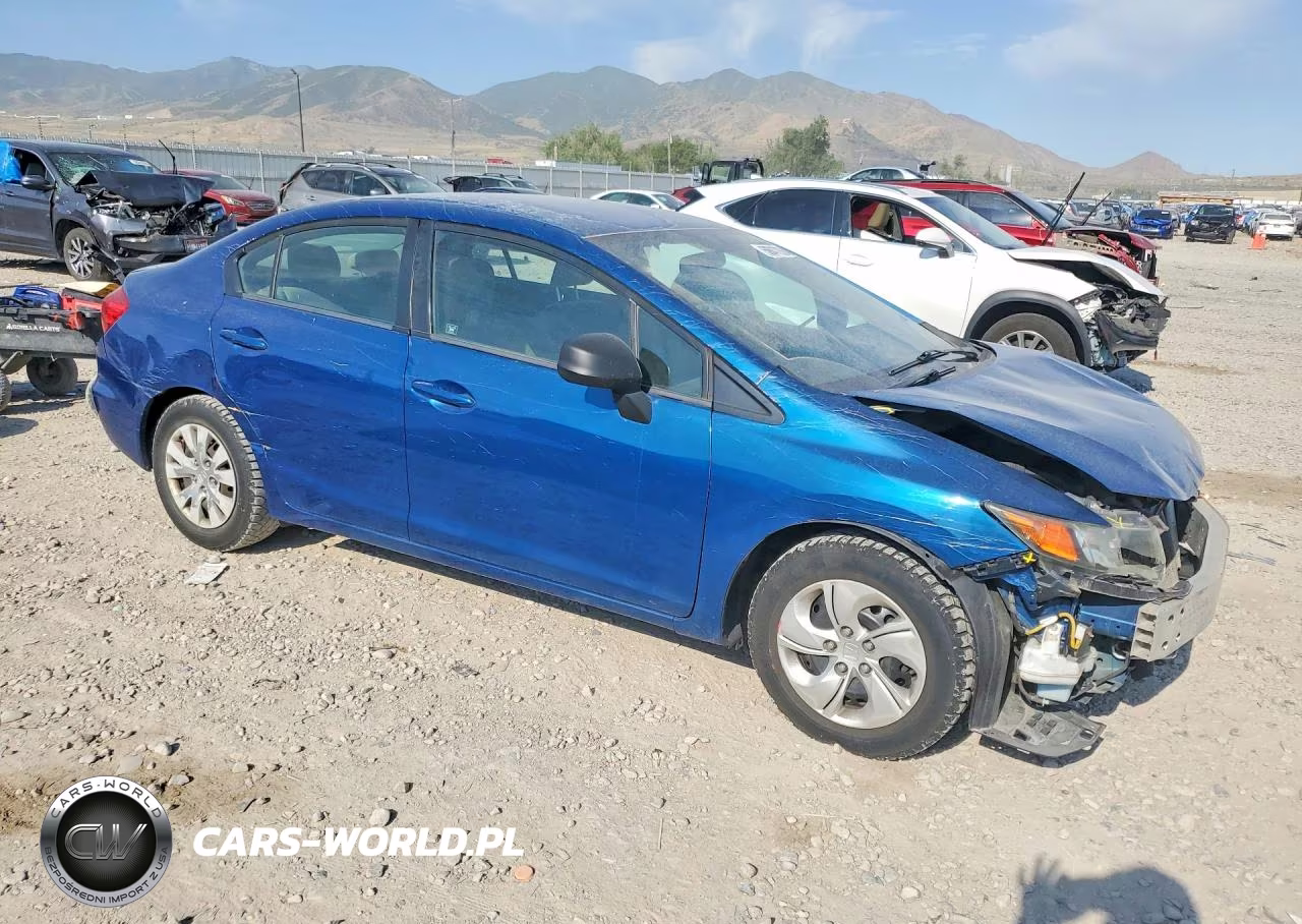 2012 Honda Civic Lx VIN:2HGFB2F50CH539593 - 4