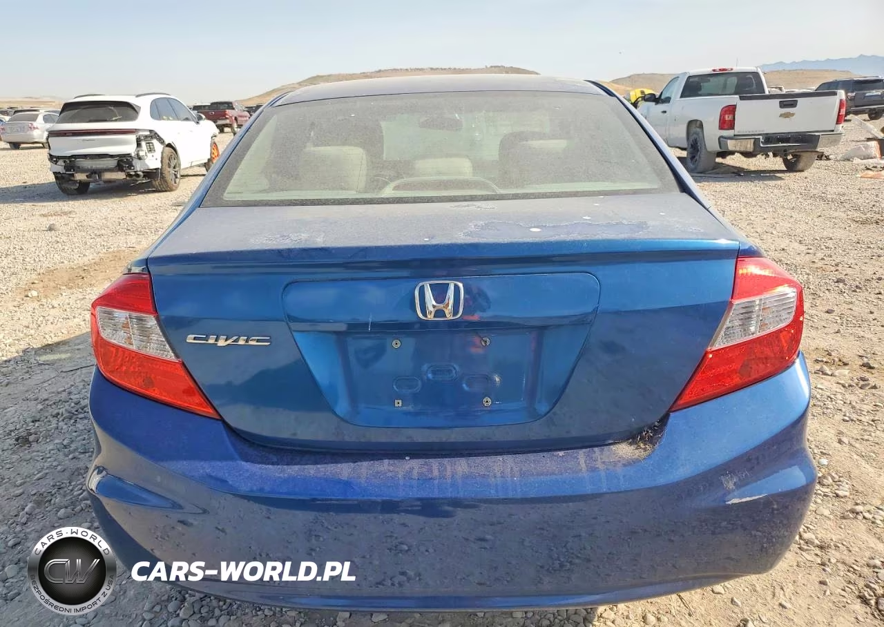 2012 Honda Civic Lx VIN:2HGFB2F50CH539593 - 6