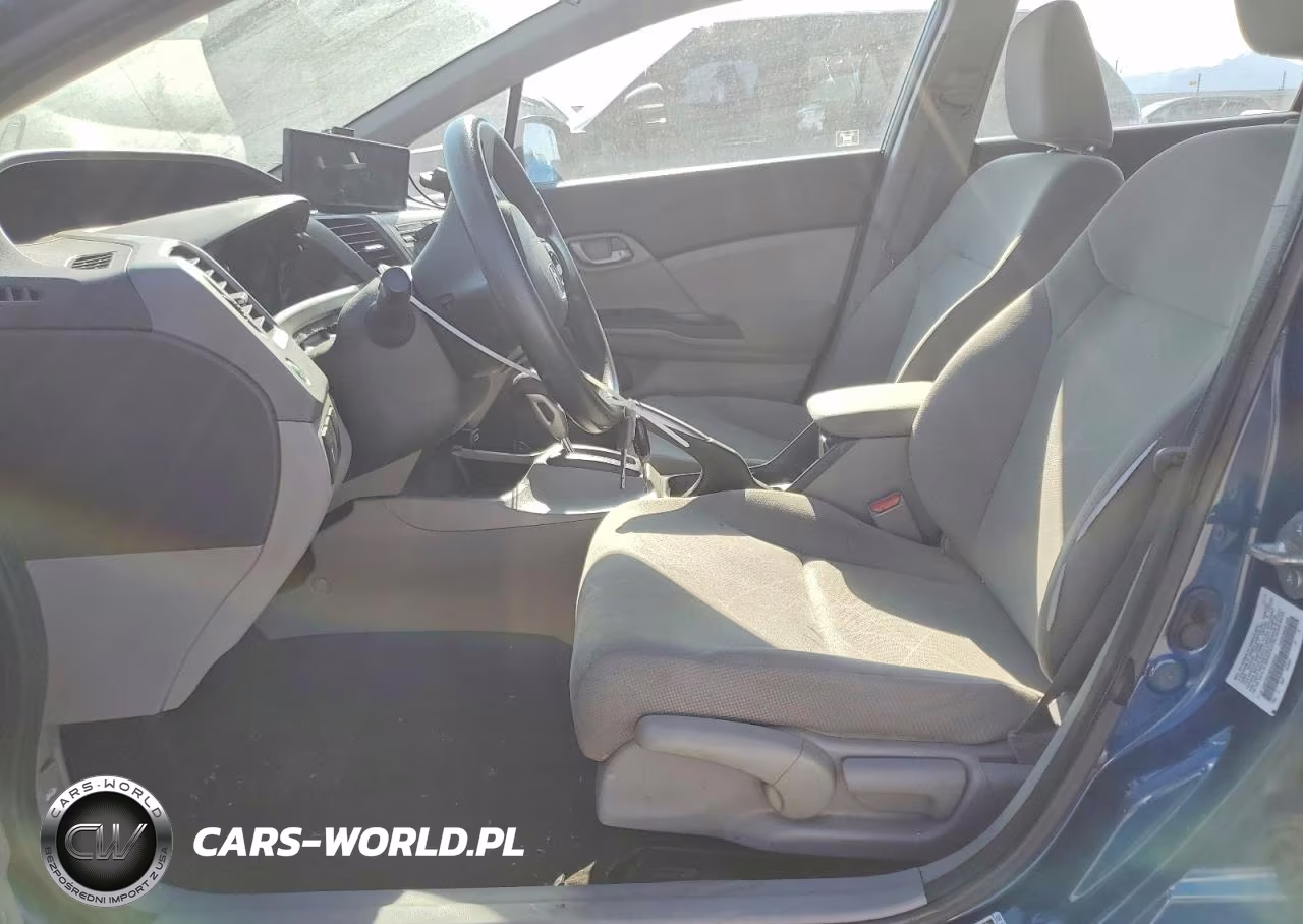 2012 Honda Civic Lx VIN:2HGFB2F50CH539593 - 7