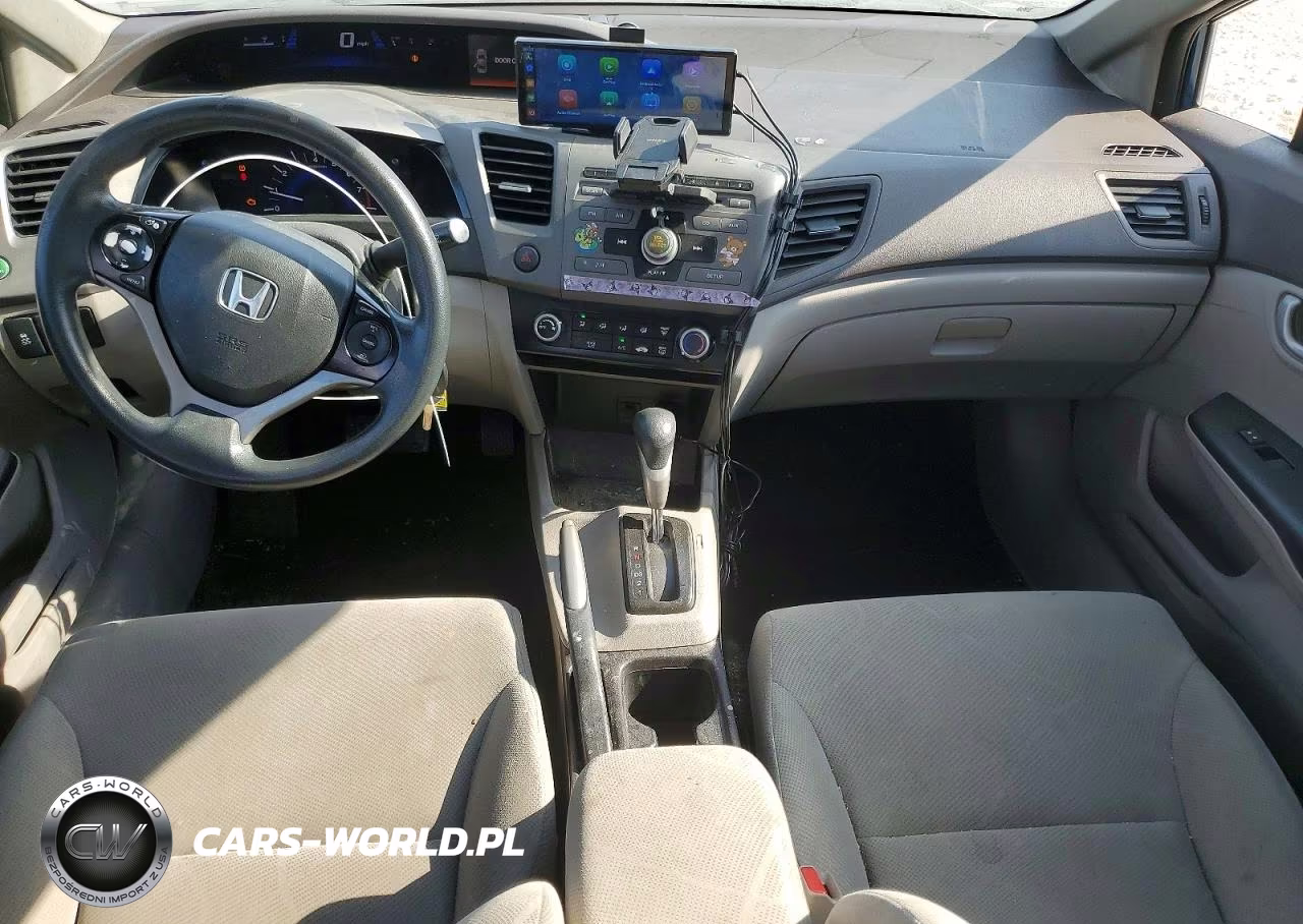 2012 Honda Civic Lx VIN:2HGFB2F50CH539593 - 8