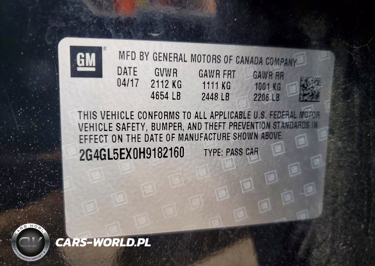 2017 Buick Regal Sport Touring VIN:2G4GL5EX0H9182160 - 12