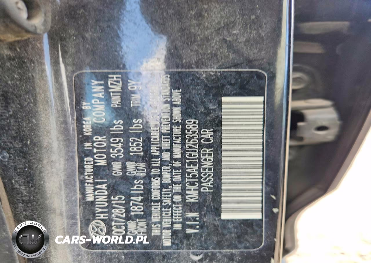 2016 Hyundai Accent Se VIN:KMHCT5AE1GU263589 - 12