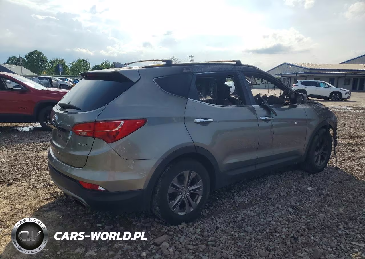 2013 Hyundai Santa Fe Sport 2.4L VIN:5XYZU3LB7DG009613 - 3
