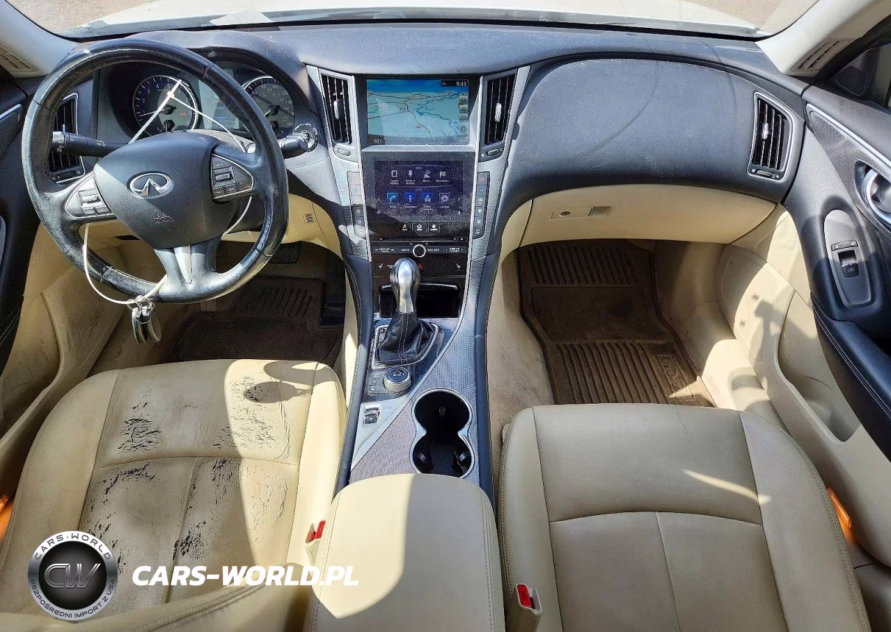 2014 Infiniti Q50 Premium VIN:JN1BV7AR6EM694003 - 8
